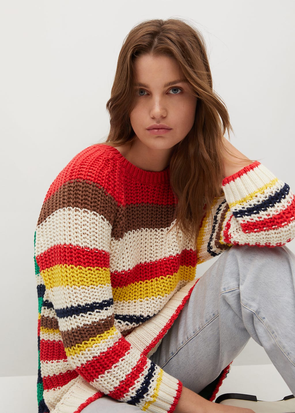 colourful knitted sweaters