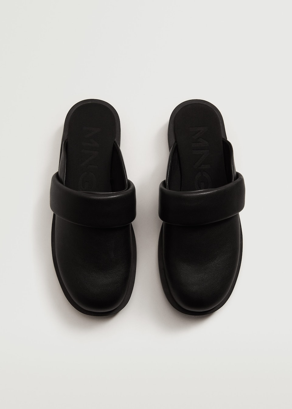 Quilted Detail Clog Woman Mango Aruba Quilted Detail Clog Woman Mango Aruba