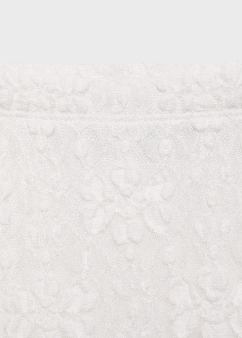 Lace midi skirt