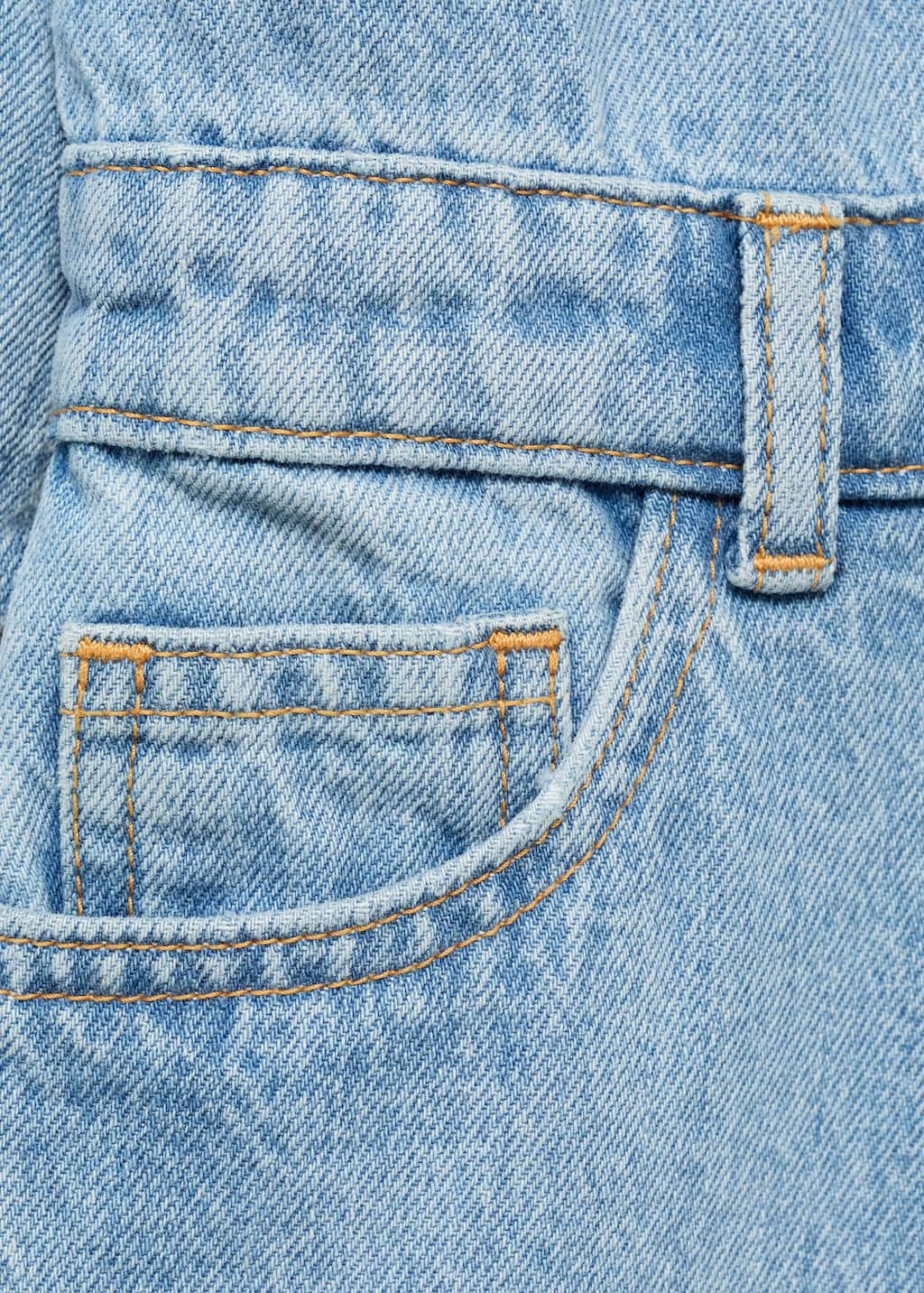 Long denim jumpsuit
