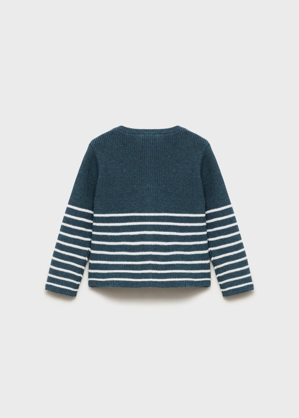 Stripped knit cardigan