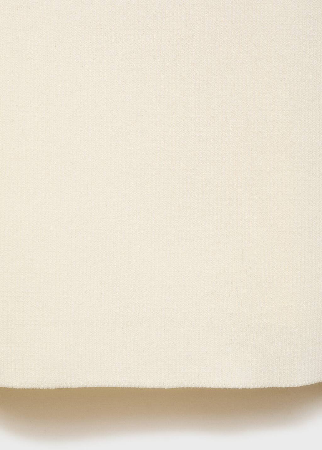 Short-sleeved knitted jacket