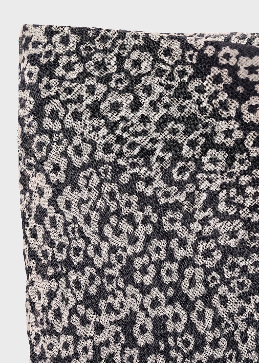 Long floral skirt