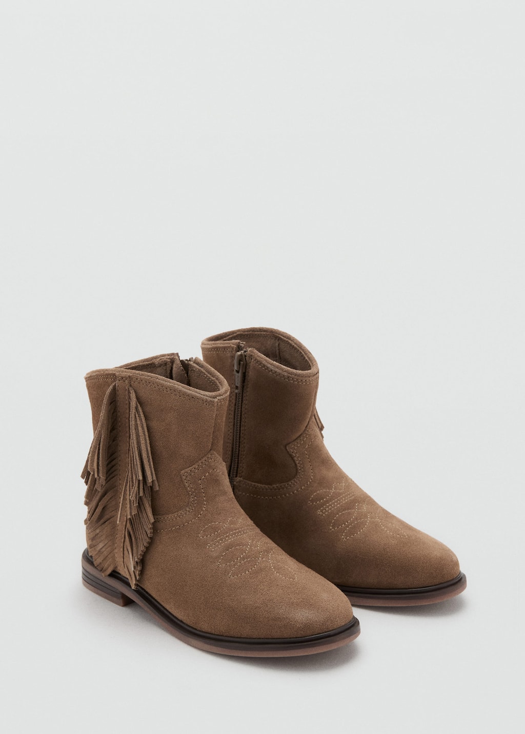 Mango Ankle Boots Sand In Sand