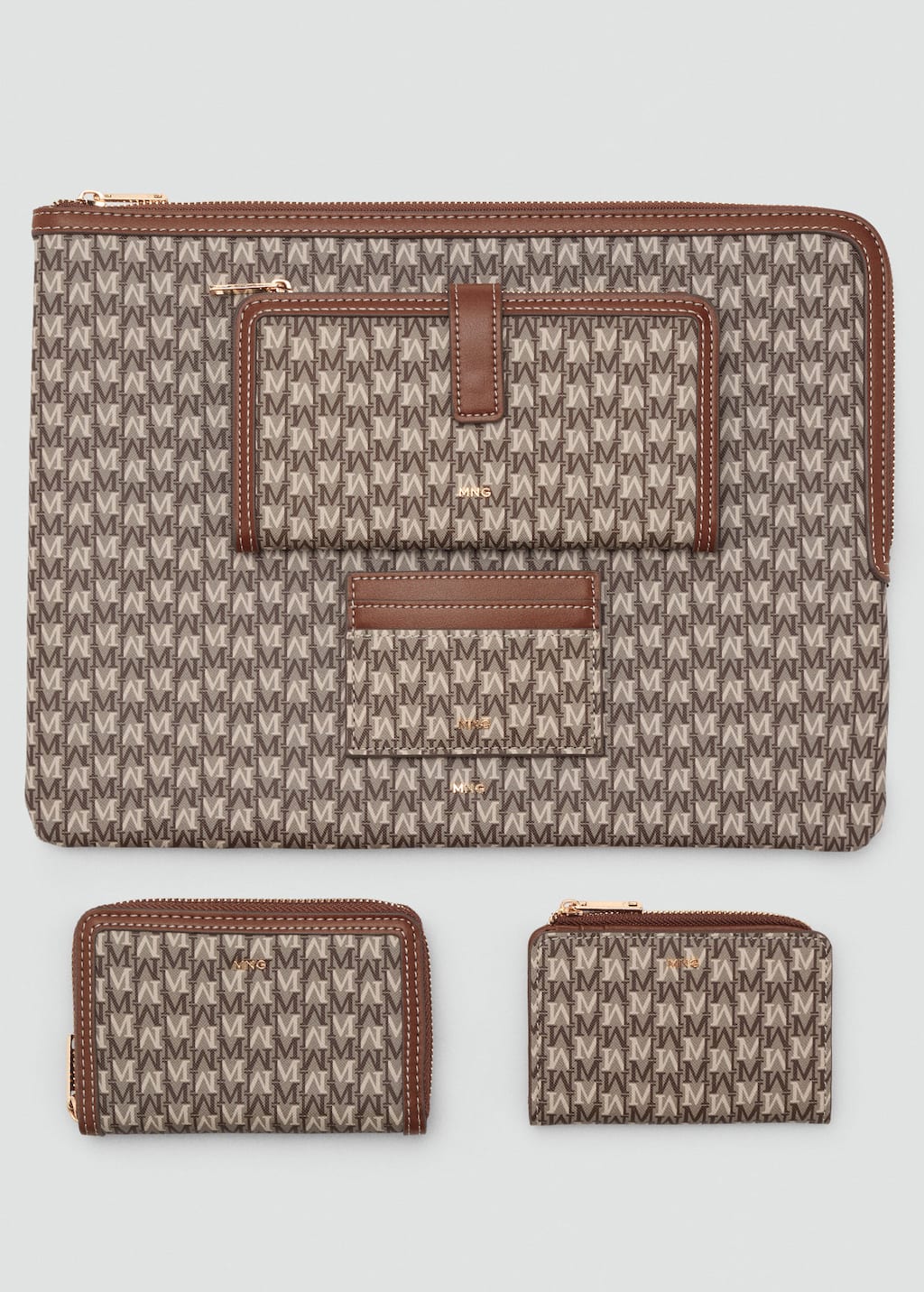 Card holder with printed logo