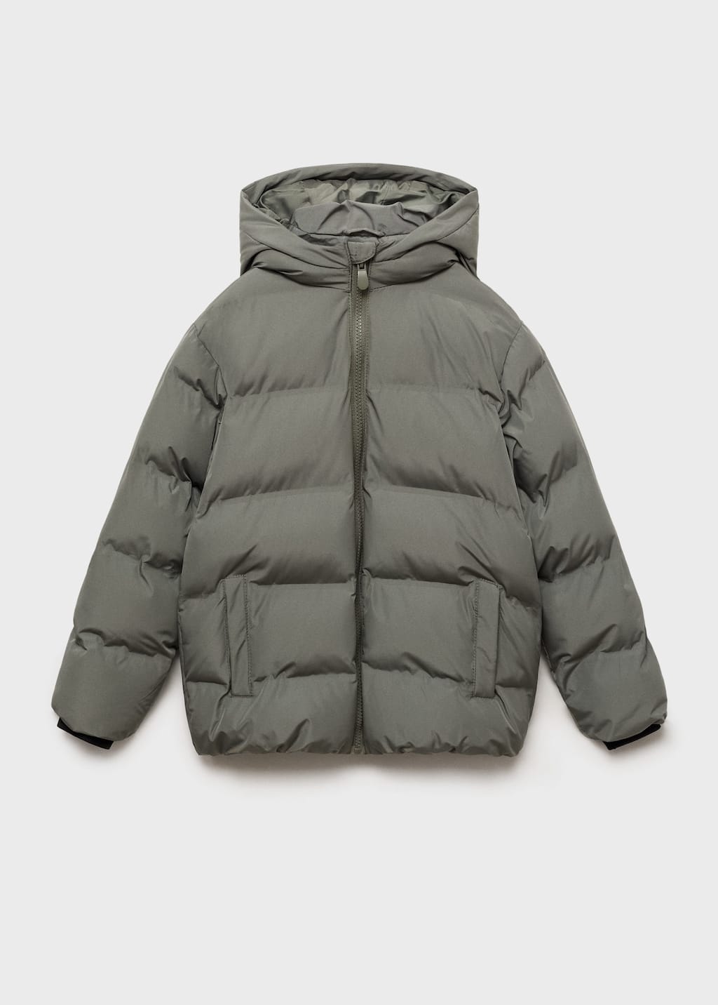 Mango Anorak Pastel Green In Green