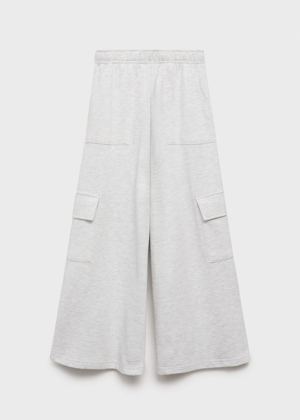 Mango Trousers Light Heather Grey In Gray