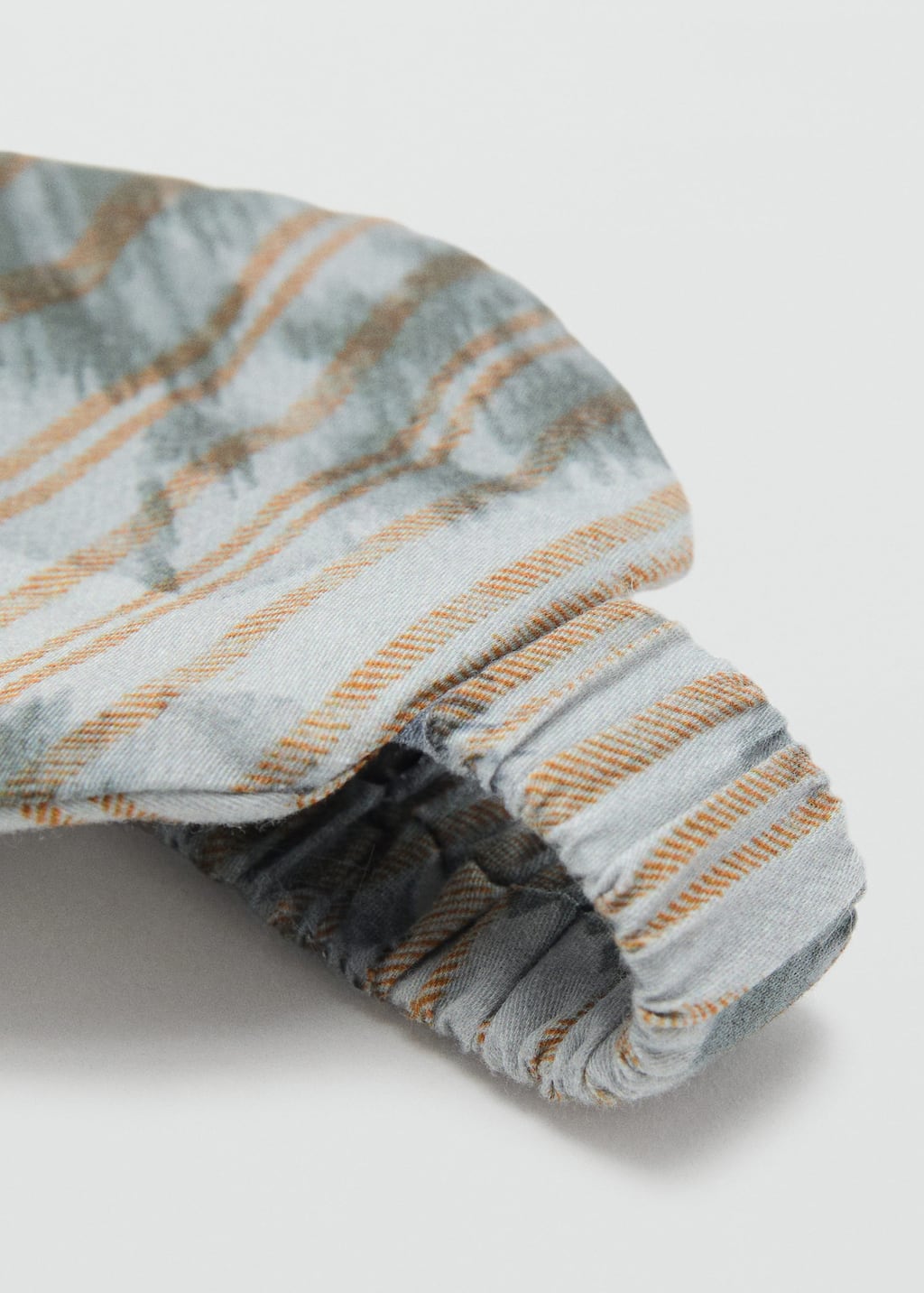 Mango Blurred Print Sleeping Mask Green In Multi