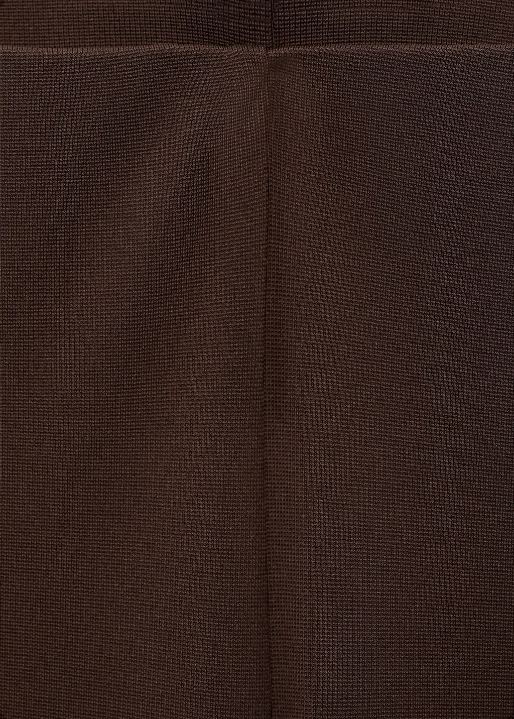 Straight-fit pants with elastic waist