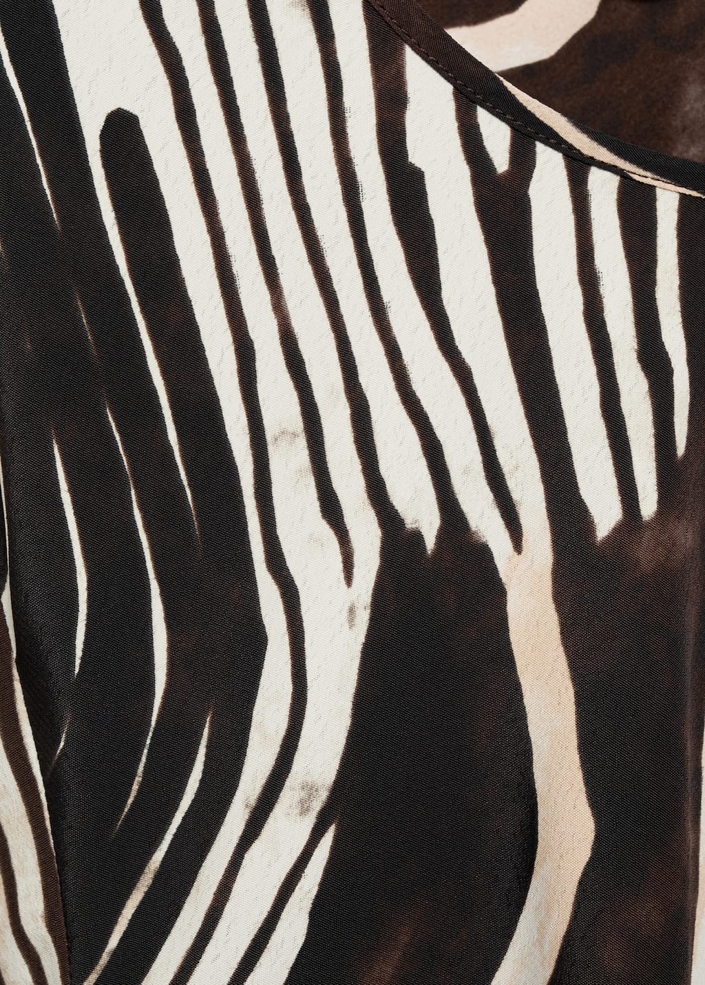 Zebra print blouse