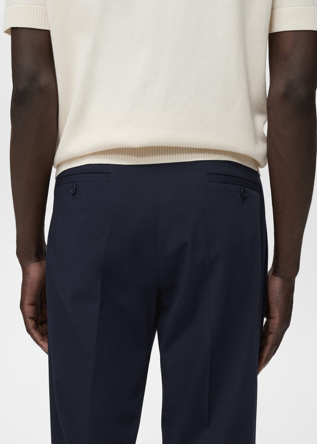 Slim-fit suit pants