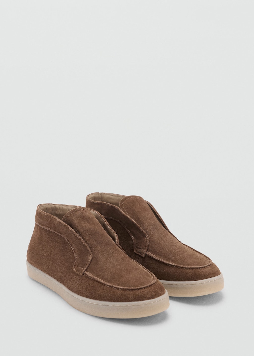 Mango Man Ankle Boots Brown In Brown