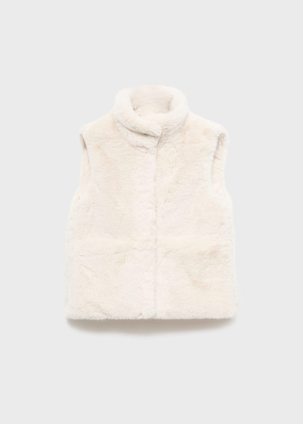Mango Gilet Écru - Enfants - 13-14 Ans - Kids In White