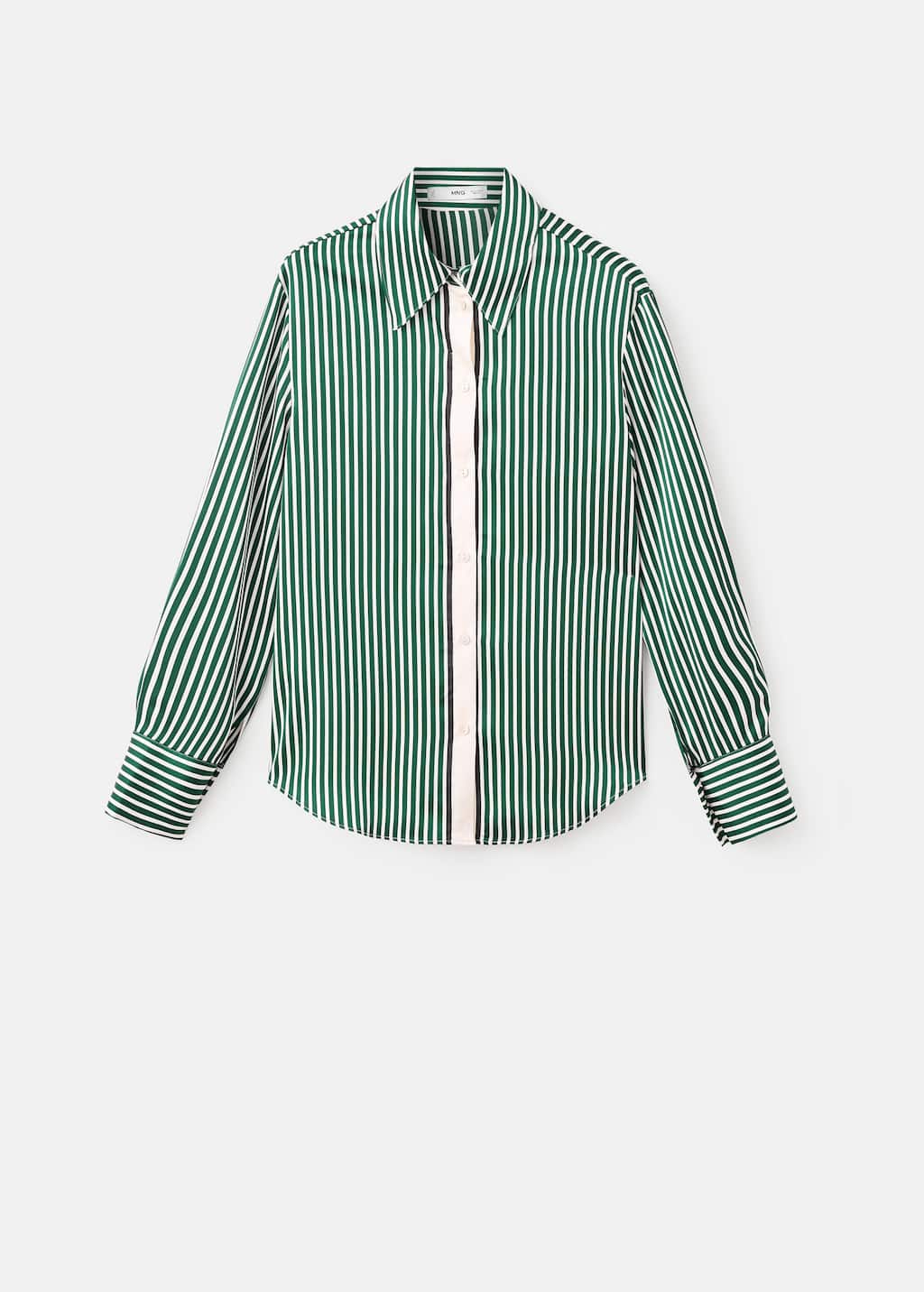 Mango Shirt Green