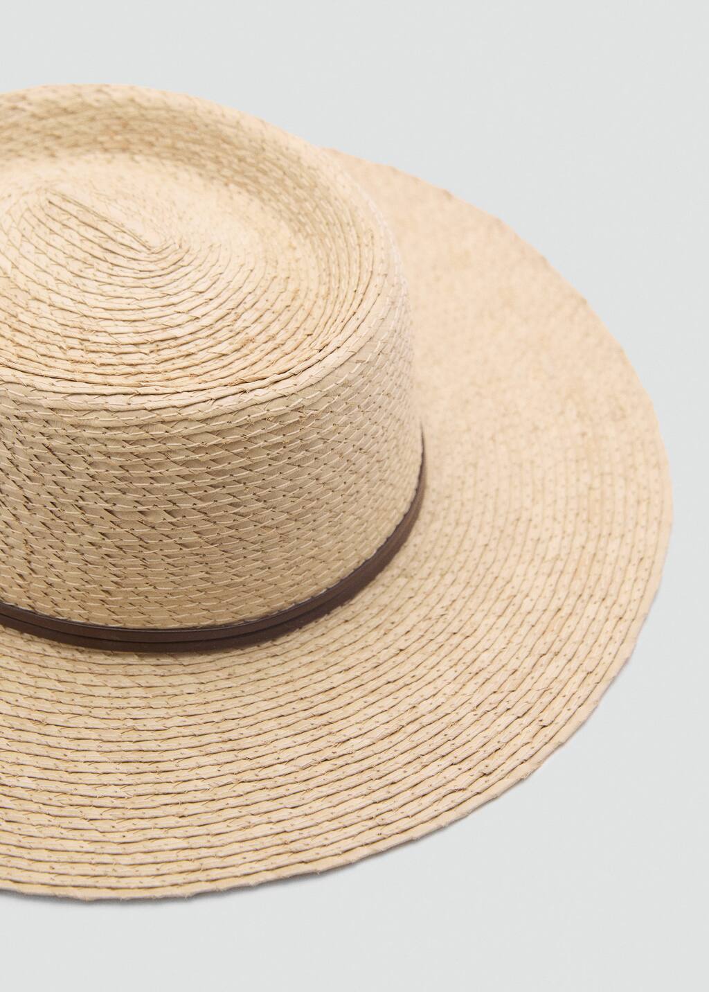 Mango Chapeau Beige - Femme - Taille Unique -