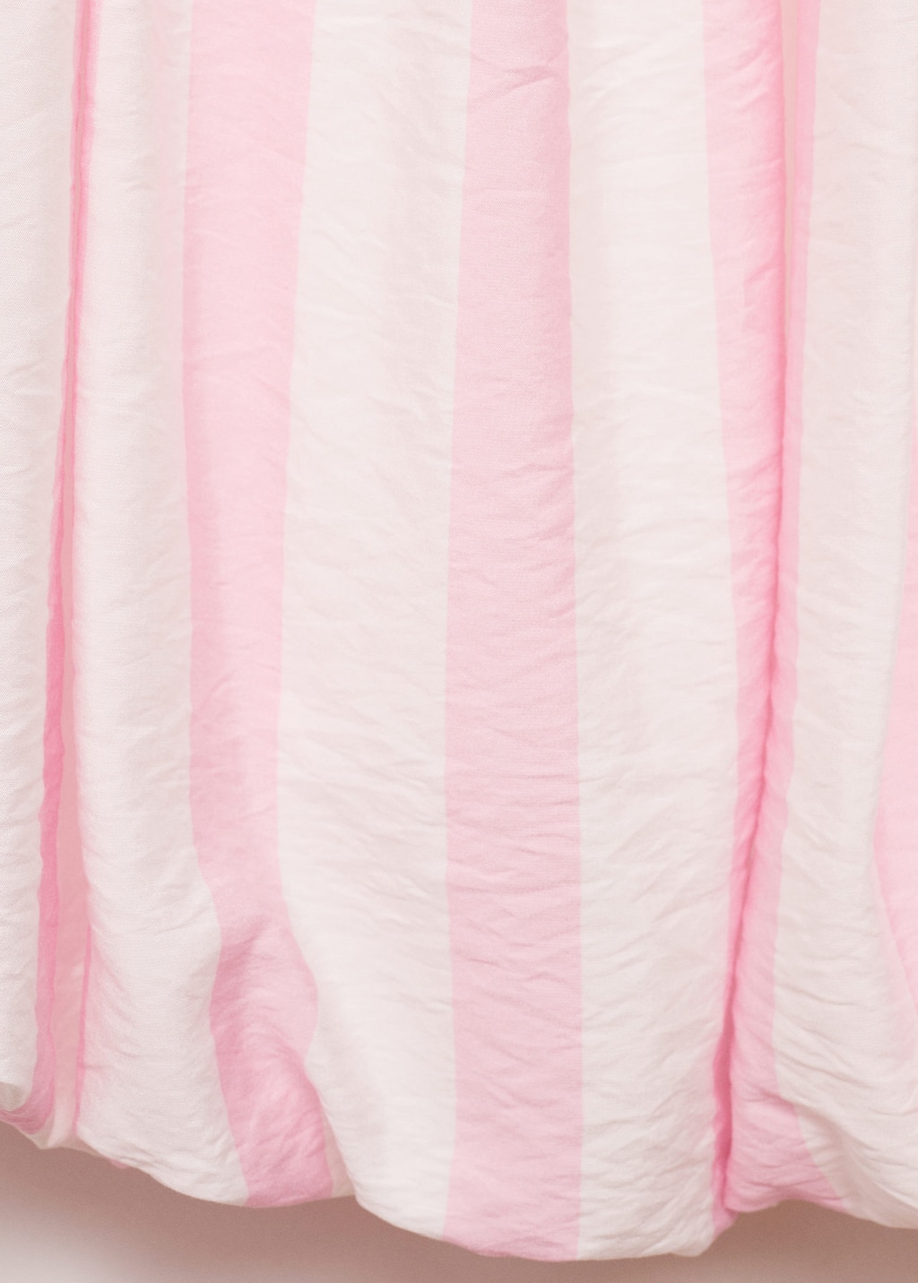 Short striped balloon dress
