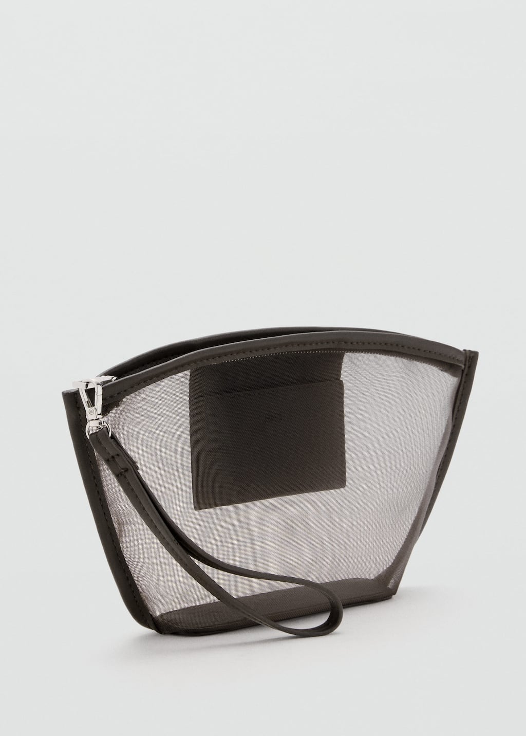 Mango Mesh Toiletry Bag Chocolate