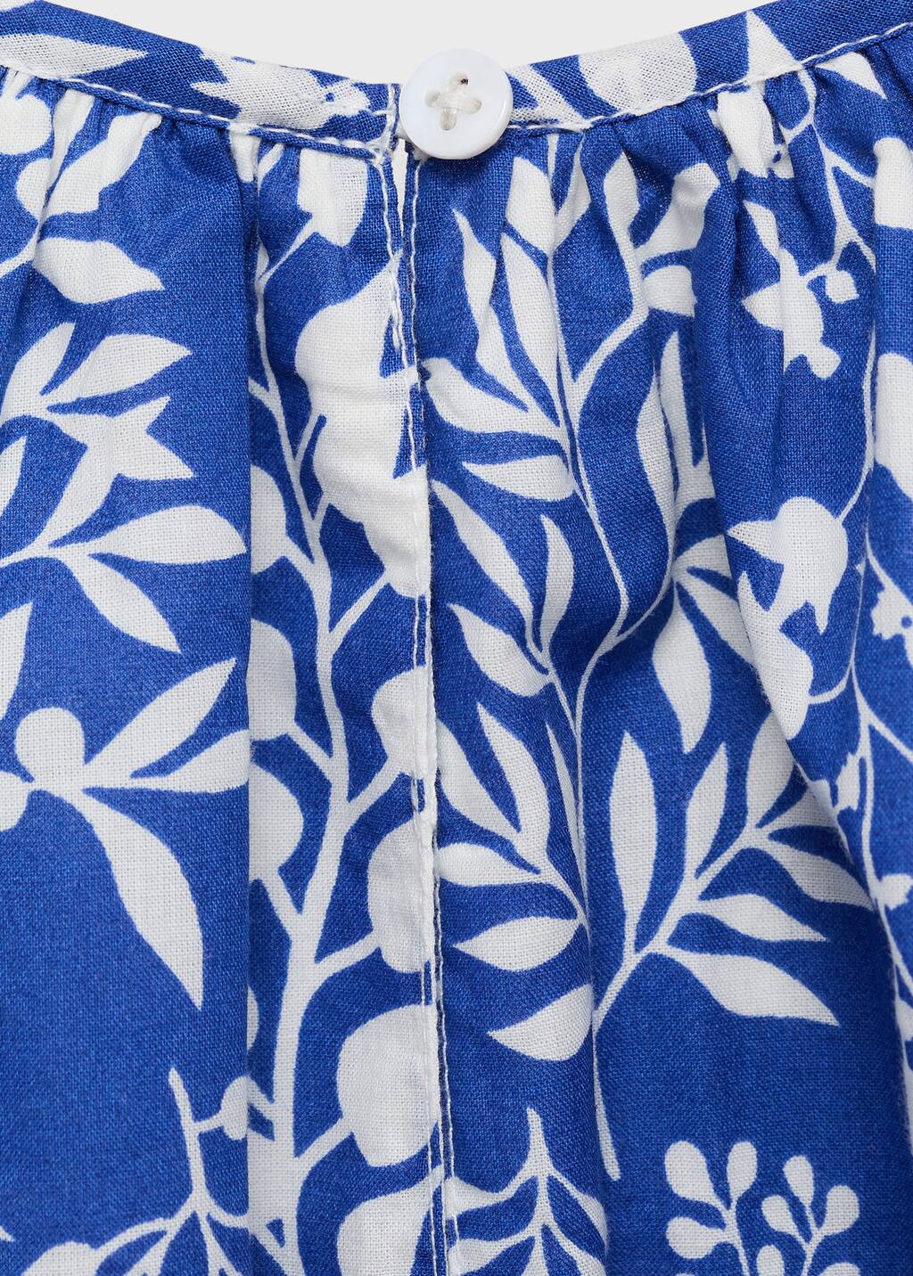 Cotton print jumpsuit