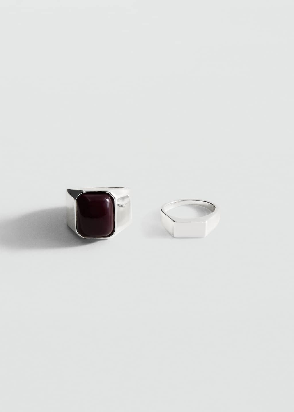 Set of 2 combined resin rings