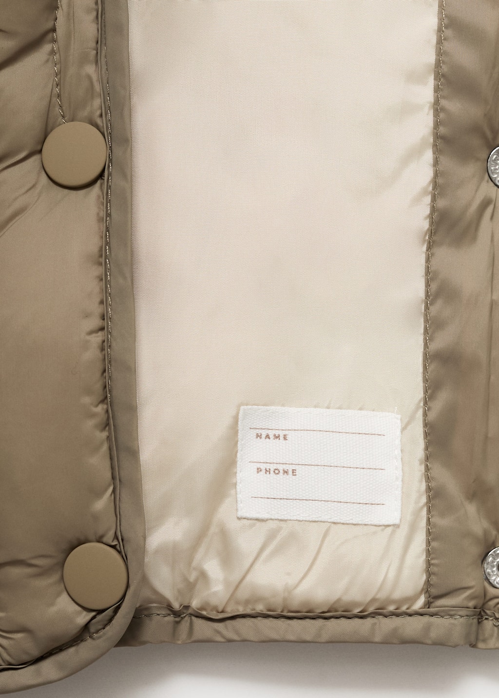 Hood quilted coat
