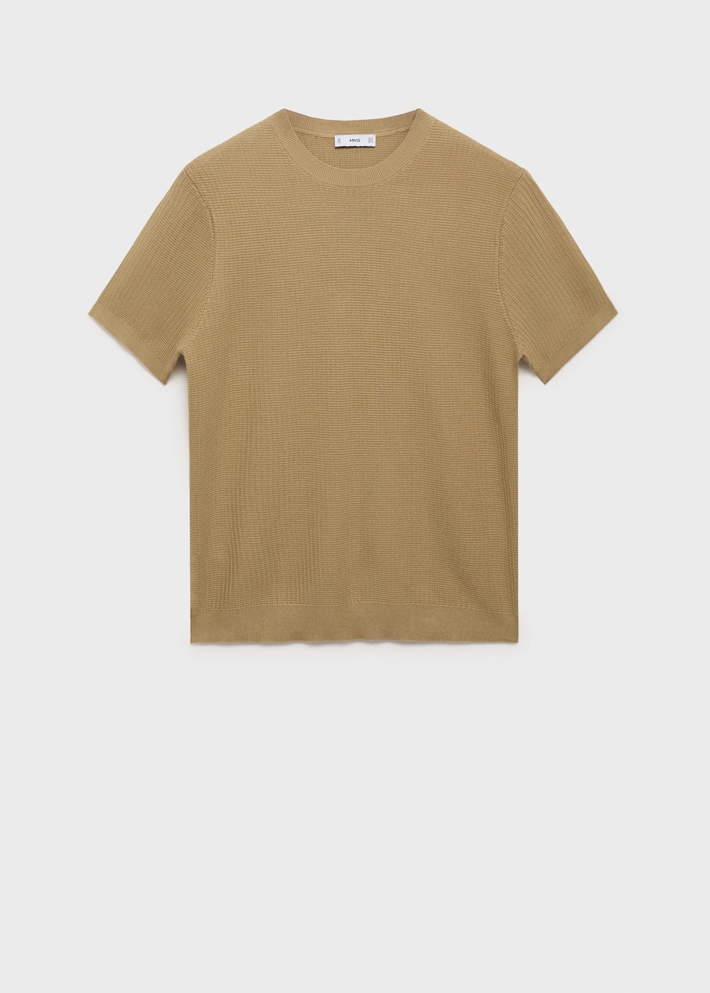 100% cotton knitted t-shirt