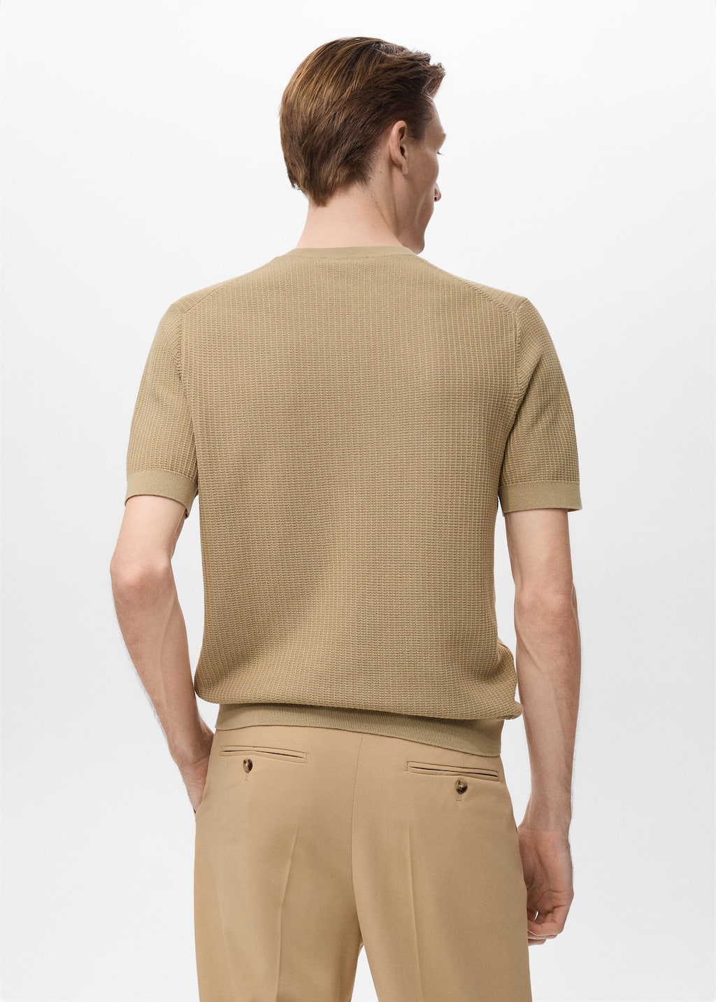 100% cotton knitted t-shirt