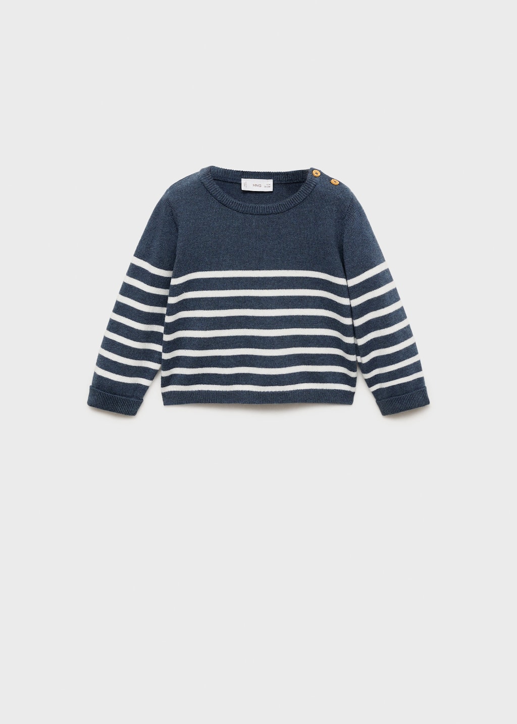 Knit striped sweater