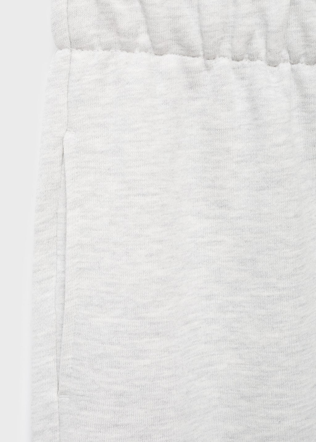 Cotton joggers with elastic waist