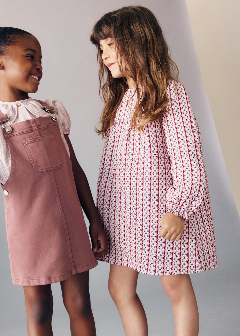Printed short dress