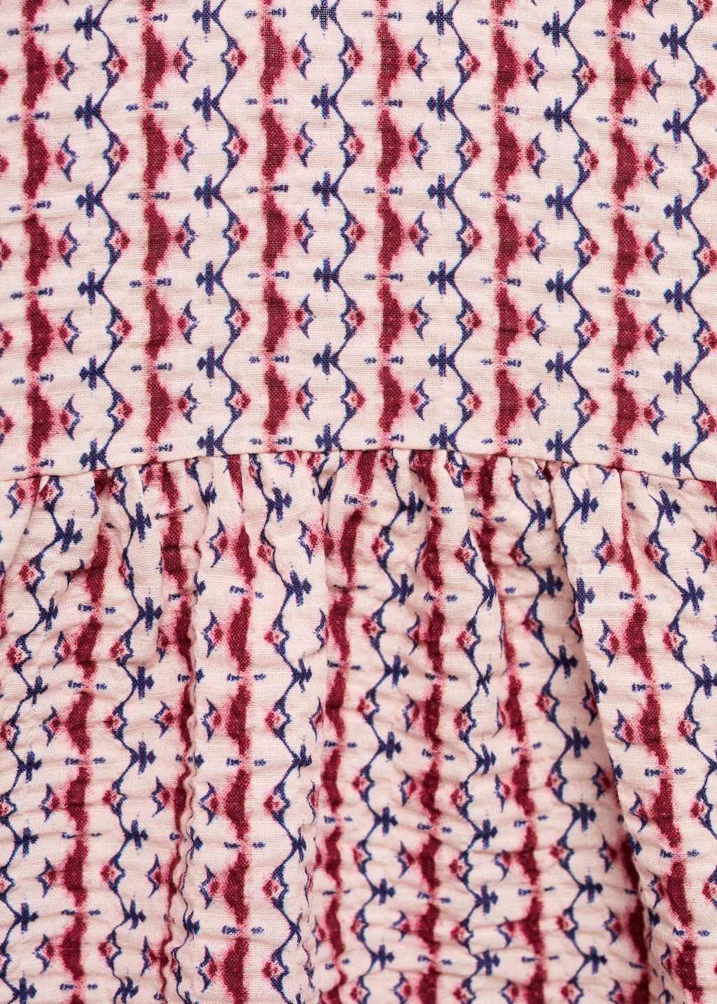 Printed short dress