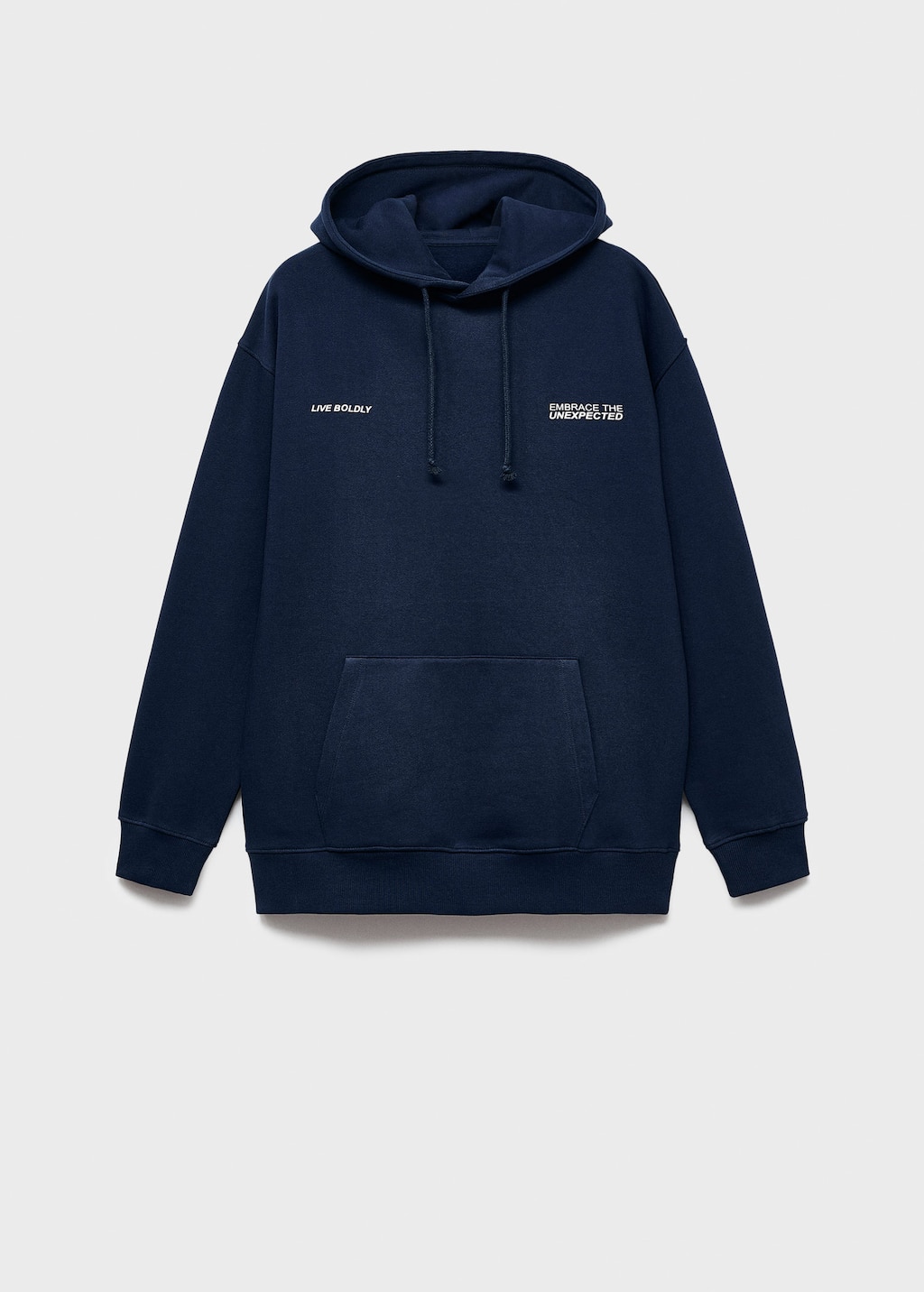 Mango Teen Sweat Bleu Marine - Garçon - S - In Blue