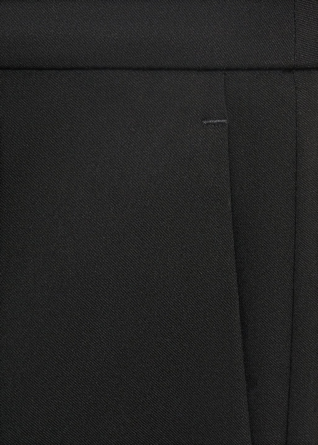 Straight-cut crop pants