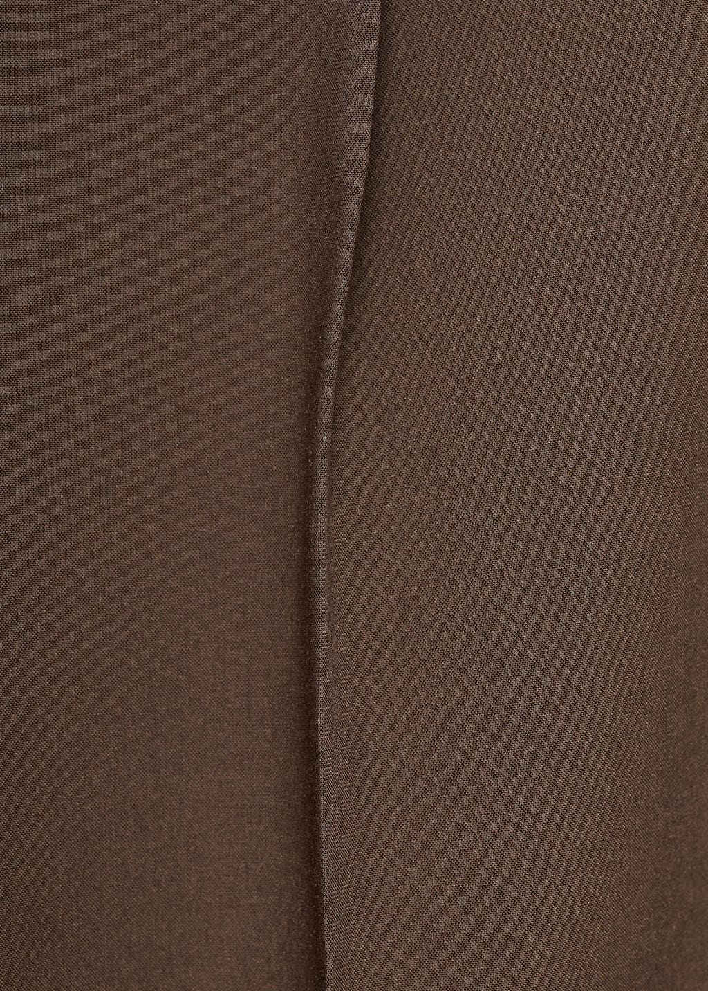 Low-rise wide-leg pants