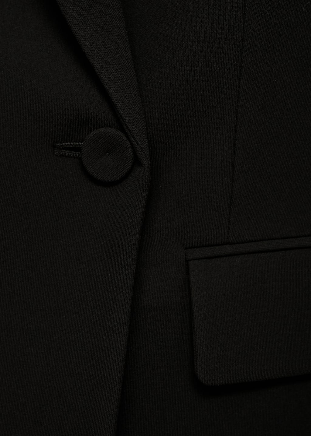 Double-breasted suit jacket