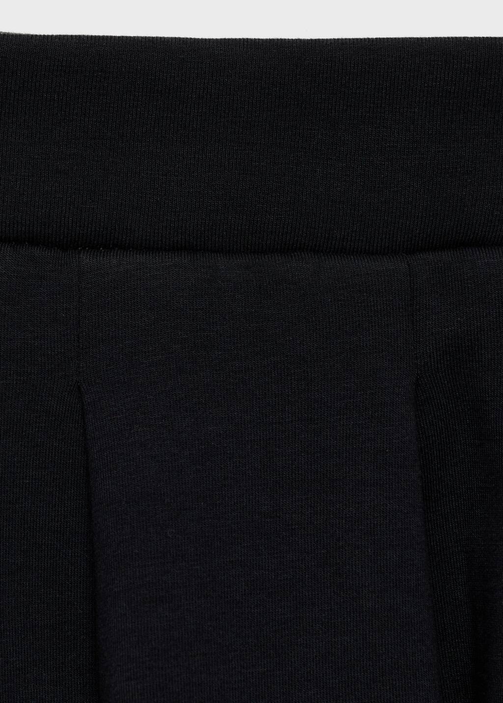 Short cotton skirt
