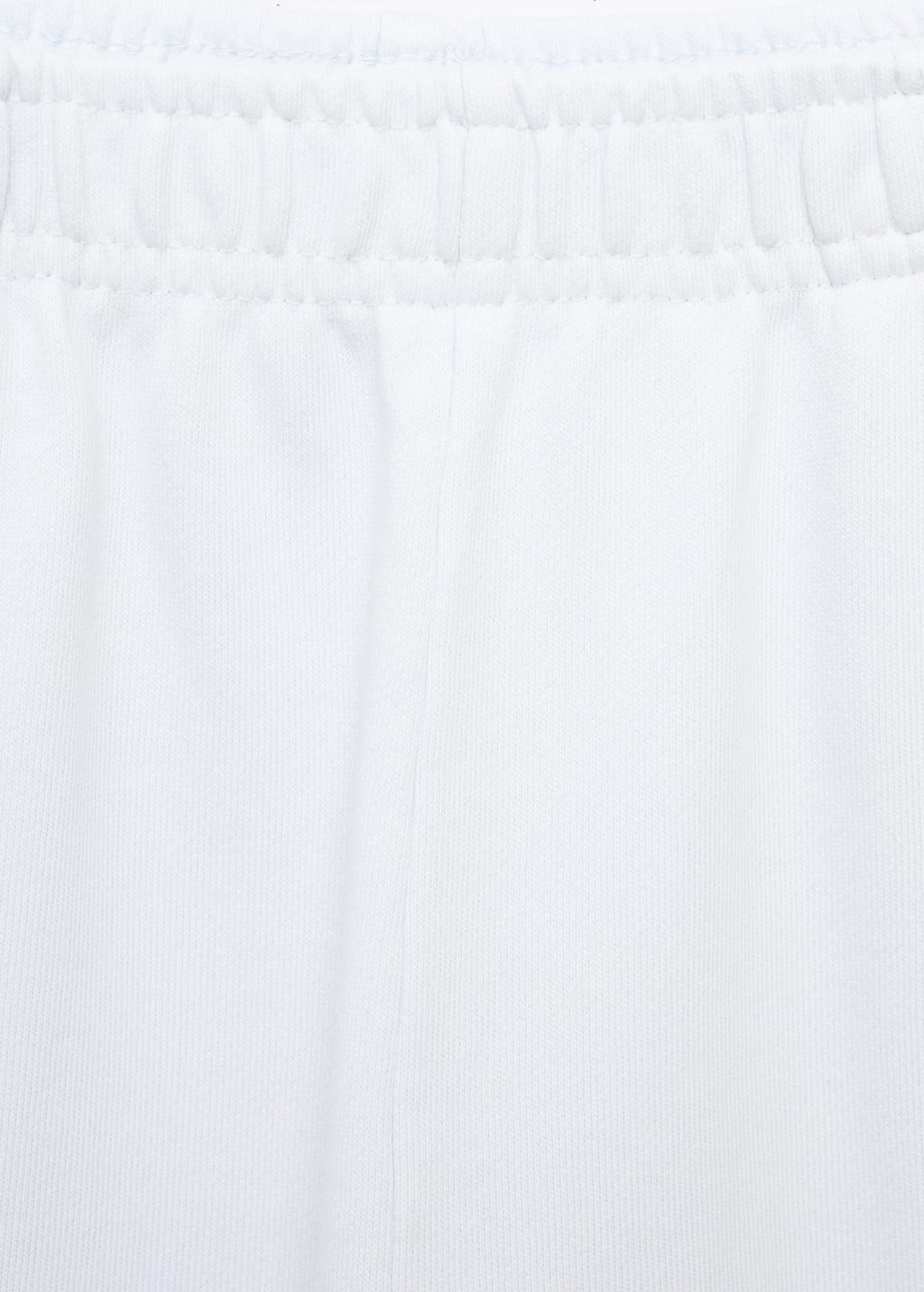 Cotton joggers with elastic waist