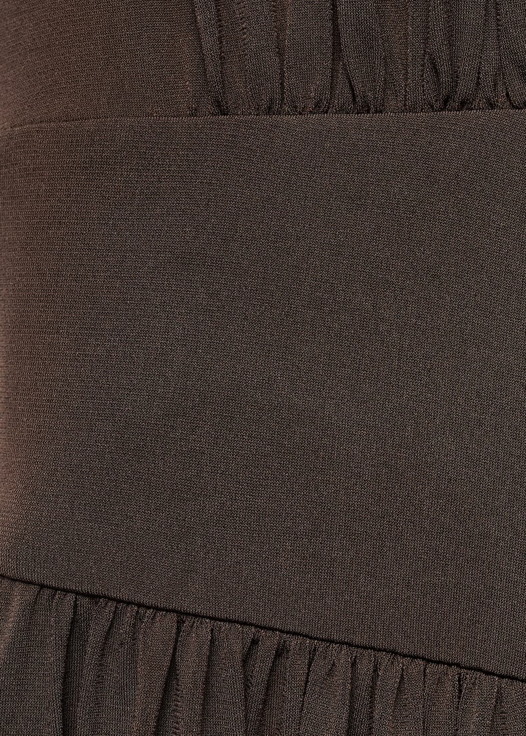 Ruched long dress
