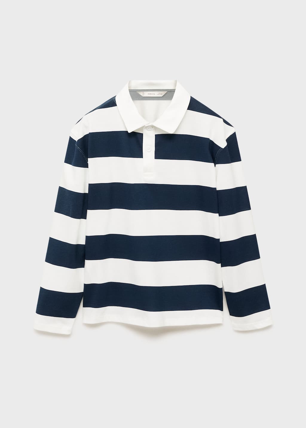 Mango Polo Coton À Rayures Bleu Marine - Enfants - 13-14 Ans -  Kids In Black