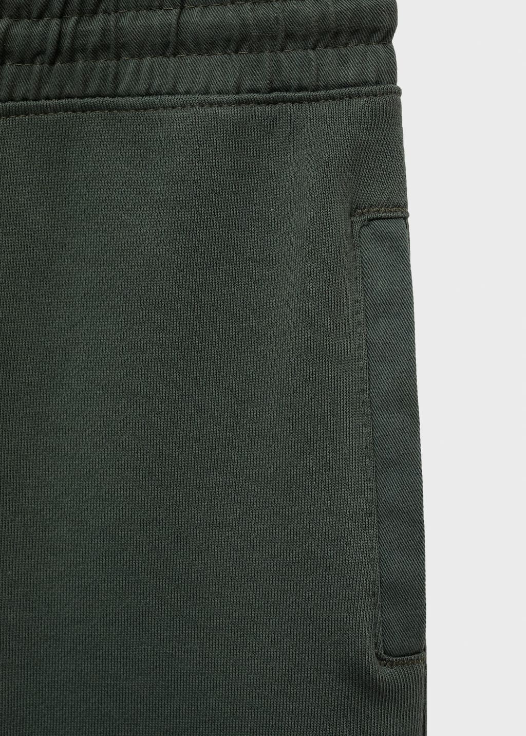 Cotton drawstring joggers