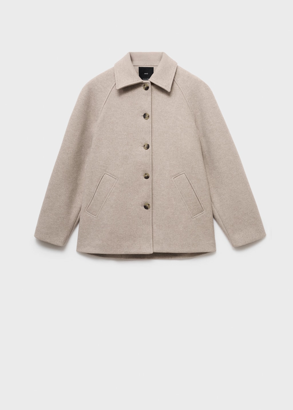 Mango Coat Medium Brown In Neutral