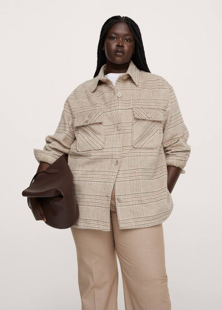 surchemise carreaux mango
