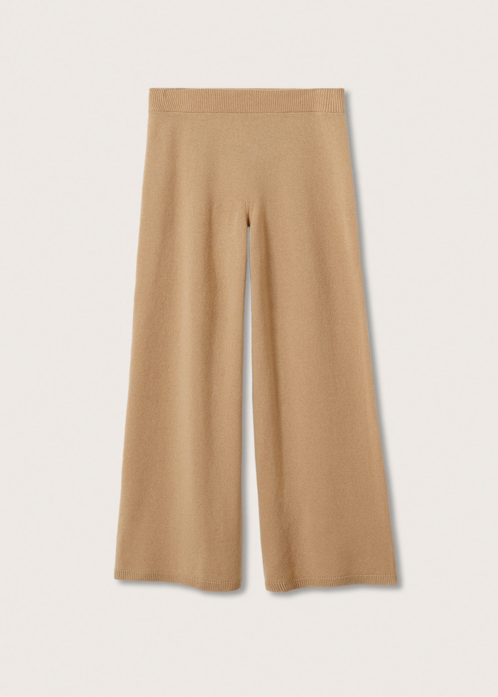 Pantaloni maglia lana - Donna | Mango Italia