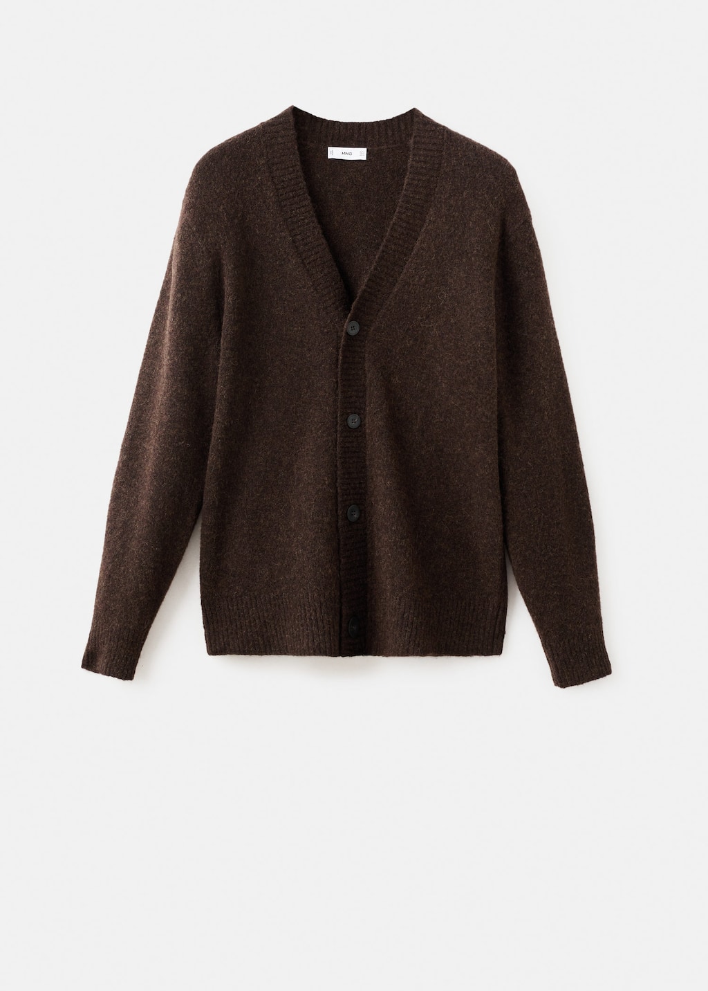 Wool-blend cardigan
