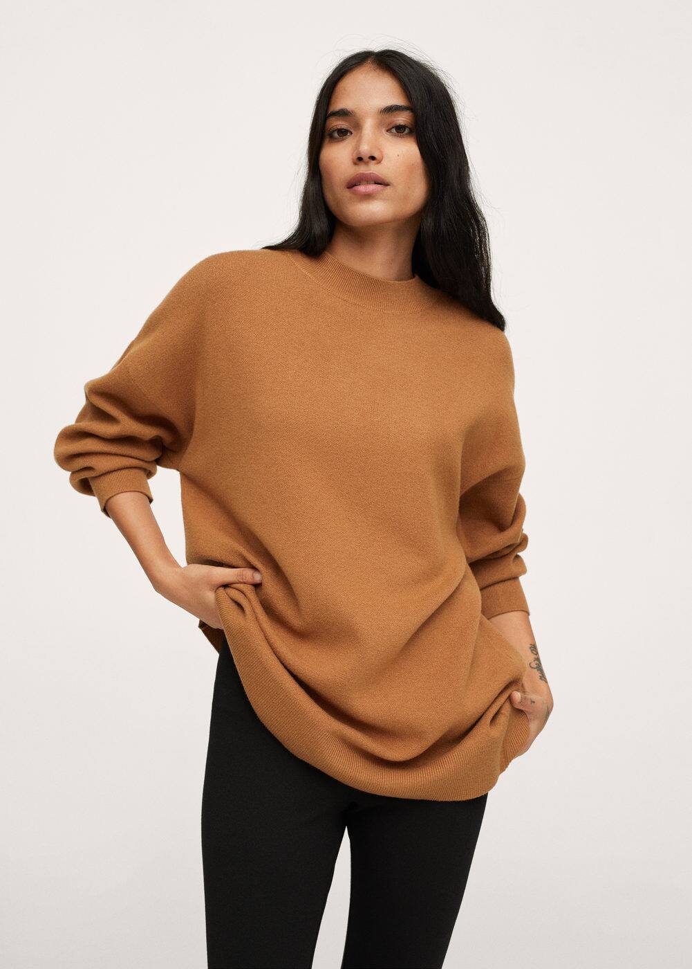 Oversize strickpullover Damen Mango Deutschland