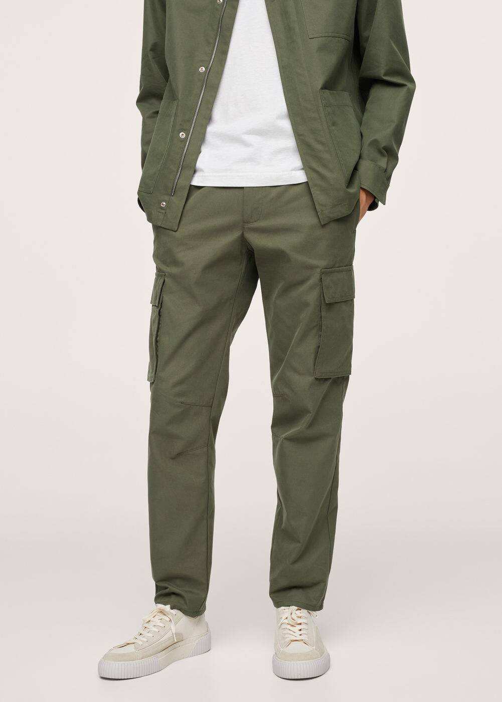 Cargo jogger pants - Men | Mango Man USA