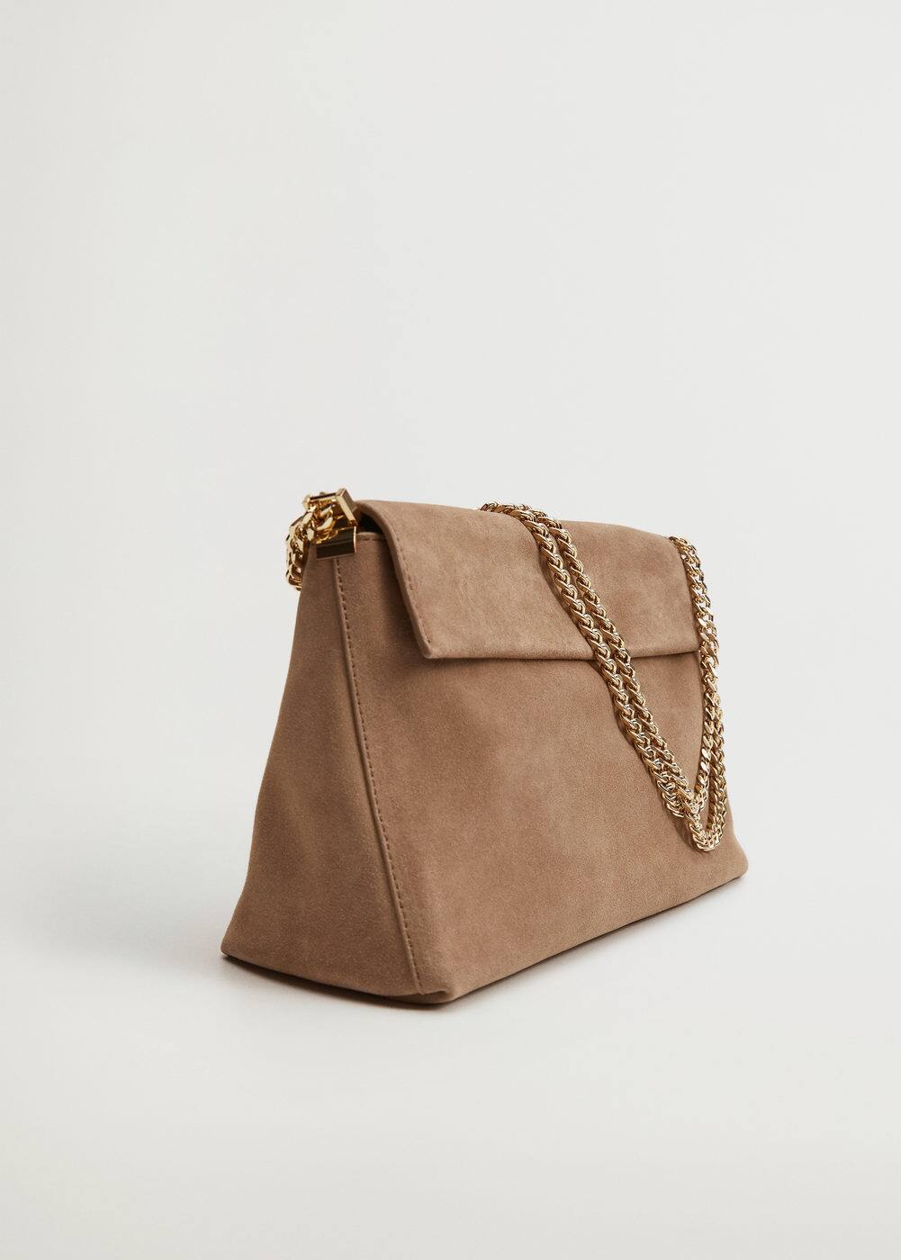 Chain leather bag Women Mango USA