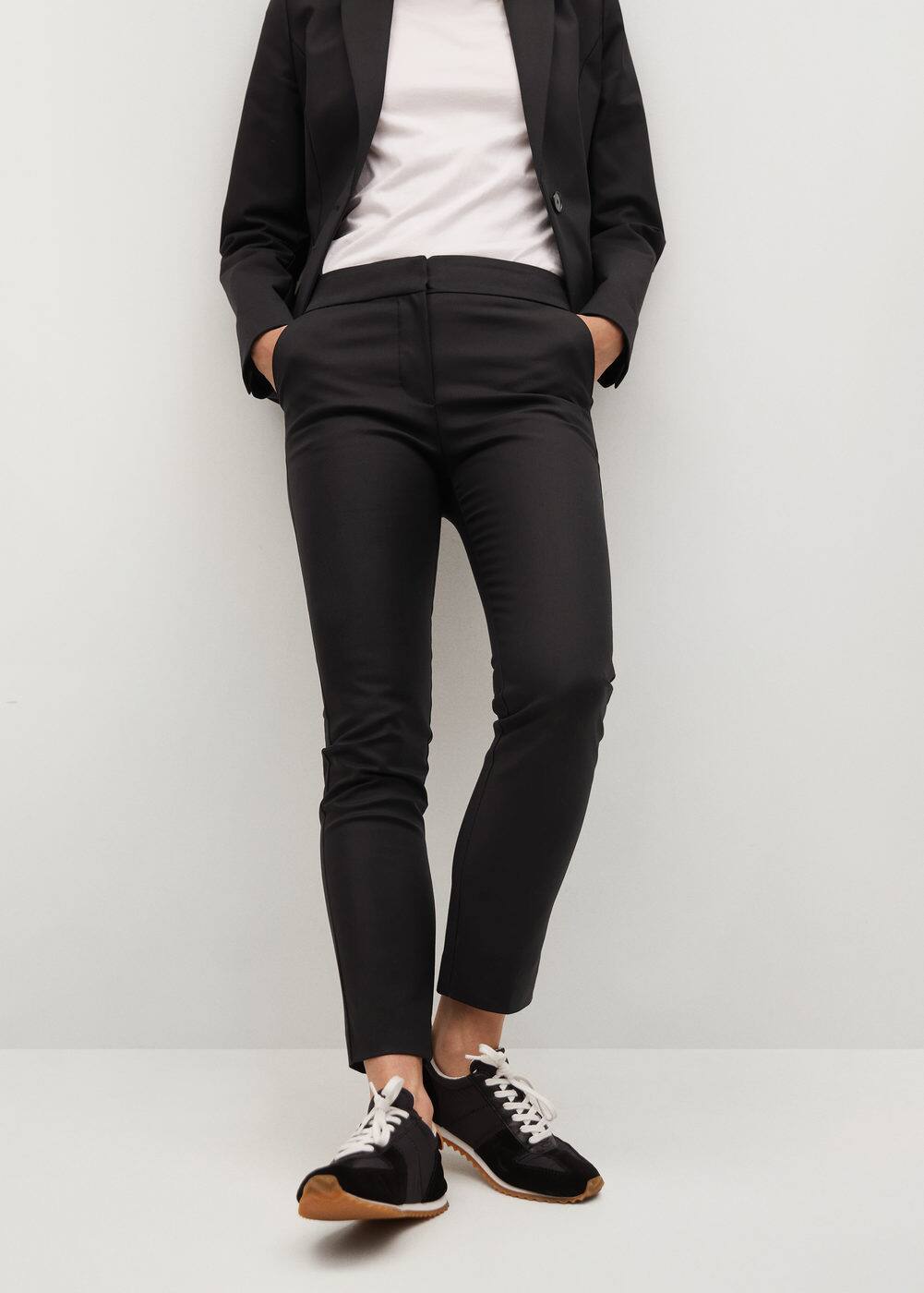 lee double black jeans