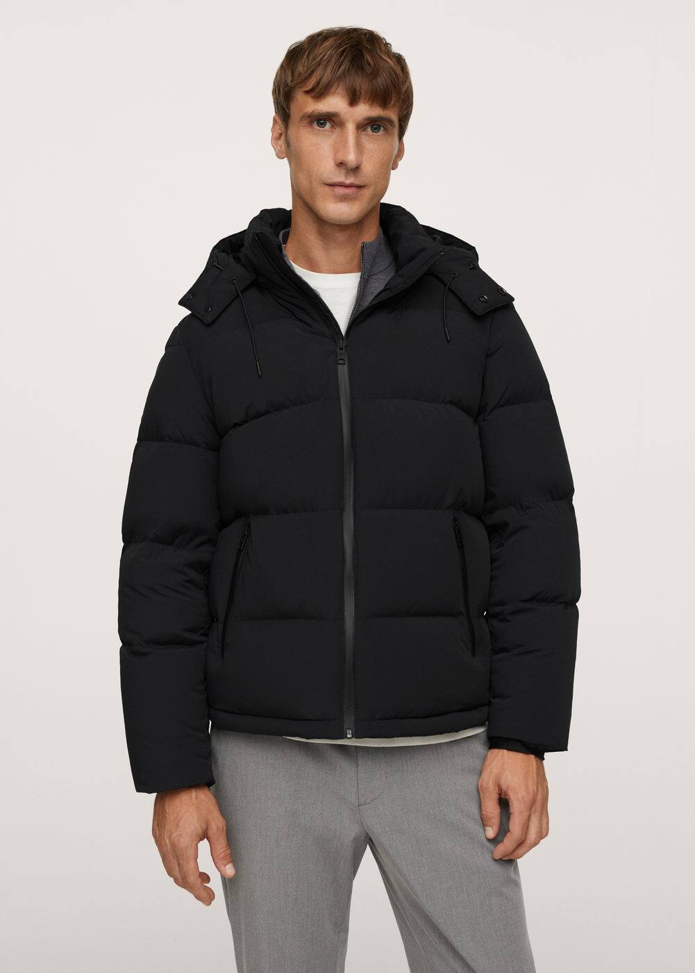 Thermoregulating down feather jacket Man Mango Man Ireland