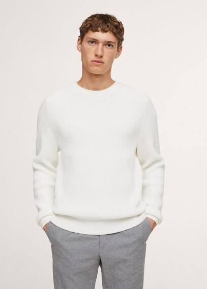 mango cream jumper