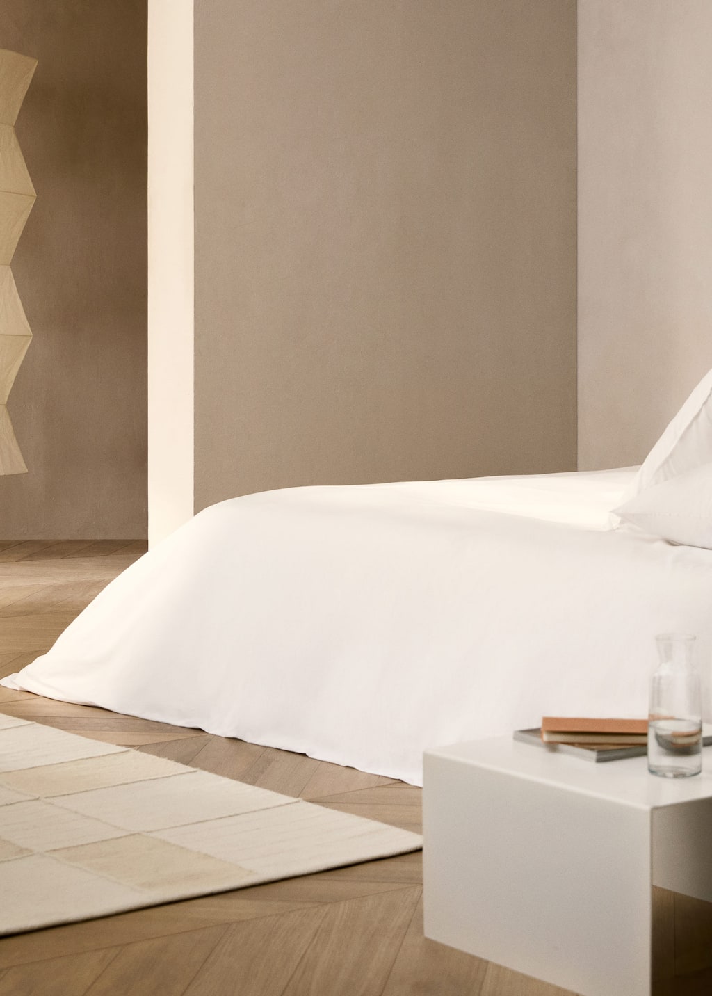 300-thread count cotton percale duvet cover for 135/140 cm bed